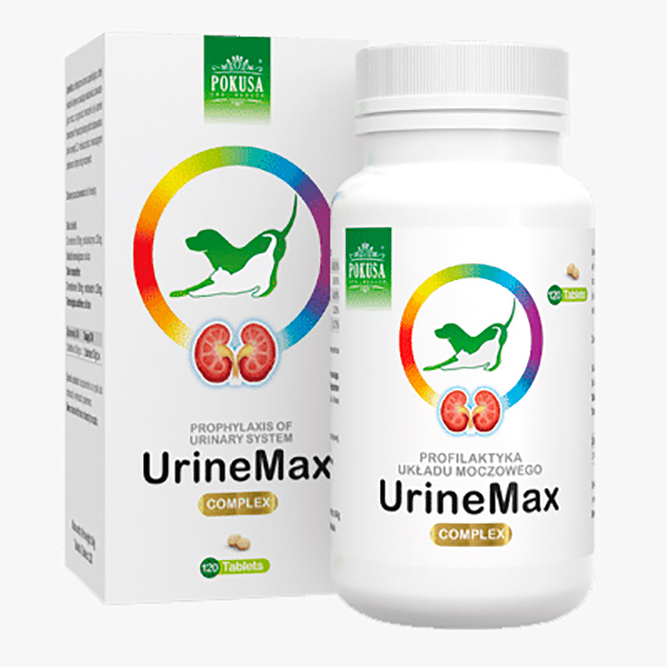 Pokusa UrineMax 120t zdrowy układ moczowy psa kota