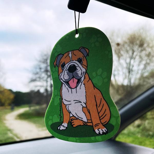 Bulldog zapachowa zawieszka do samochodu